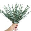 Plantas Verdes Simuladas Transfronteiriças Folhas de Eucalipto Amazon Plantas Simuladas Atacado Folhas de Eucalipto Decoração de Ins Casa Casamento