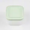 Mini Marmita Caixa Pequena Marmita Grau Alimentício Micro-ondas Caixa de Suplemento Alimentar Crisper de Frutas de Silicone