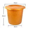 Balde para Banho de Pés Espessado e Aumentado de Tendão de Vaca, Profundo o Suficiente para Cobrir as Panturrilhas, Resistente ao Desgaste, Resistente a Quedas, Banho de Pés com Massagem Bacia para Lavar os Pés Banho de Pés Balde para Lavar os Pés