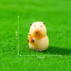 Terrario de musgo para cobayas, accesorios miniatura de resina, decoraciones DIY de jardinería y paisajismo, pequeños adornos de mesa, animales pequeños