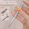 Novo Conjunto de Esponjas para Nail Art com Esponjas Quadradas Pequenas e Pegadores para Cobrir Linhas Livres e Criar Efeitos de Blush Degradê