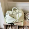 Bolsa de Ginástica com Separação Úmido/Seco Grande Capacidade Bolsa Tote Esportiva para Viagens Curtas Bolsa de Armazenamento Transfronteiriça para Yoga Dança Natação