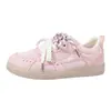 Zapatos Casuales de Malla Cómodos Versátiles con Bloques de Color de Nuevo Estilo y Diseño Elegante, Zapatos de Mujer Individuales de Moda, Tenis de Tendencia de Alto Valor Estilo Coreano