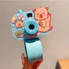 Nueva Pulsera para Niños Cámara Anillo de Presión Pulsera Juguete para Niña Regalo Kloomi Lindo Dibujo Animado Pony Polly