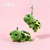 Colgante de Peluche Muñeca de Cuatro Pulgadas Muñeca para Máquina de Ganchos Llavero de Muñeca Lindo Muñeca Mochila Ropa Colgante de Peluche