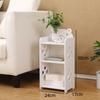 Mesa de Cabeceira Moderna Nórdica, Gabinete Lateral Simples para Café, Gabinete de Armazenamento Simples, Gabinete de Armazenamento de Urso para Cabeceira do Quarto
