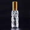 Botella de Perfume de Cristal Transparente 10ml Decantador de Perfume de Vidrio Mini Portátil Botella de Vidrio para Perfume Engrosada Venta al por Mayor