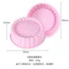 Molde de Silicona de Grado Alimenticio para Pastel de Cumpleaños de Girasol de 7 pulgadas, Molde para Pastel de Mil Capas, Bandeja para Cocinar al Vapor, Fácil de Desmoldar y Resistente a Altas Temperaturas