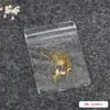 Sacos Transparente Auto-Selantes de PVC para Joias, Sacos de Embalagem para Artesanato e Acessórios, Sacos de Armazenamento para Brincos e Piercings, Embalagem para Brinquedos Squishy