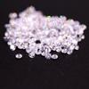Wuzhou ventas gema redonda AAA piedra suelta circón artificial zirconia cúbica en stock piedra DIY al por mayor