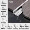 Moldura personalizada en forma de I, moldura de borde para piso de madera, panel de cristal de carbono para azulejo cerámico, tira de clip para panel de pared, tira de acabado en forma de I de chapa de madera