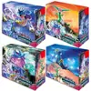 Carta Pokémon Forças Temporais Versão Inglesa Pokemon Reforços Caixa Surpresa Bolso para Cartas Pokemon