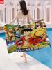 Toalla de Playa de Microfibra Fina One Piece Toalla de Baño Absorbente Estampada