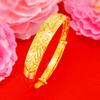 Pulsera de Oro Arena Vietnamita para Mujer, Color Duradero, Joyería de Aleación de Cobre con Imitación de Oro, Pulsera de Artículos Pequeños de Puesto Callejero de Mercado Nocturno