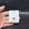 Pendientes Minimalistas de Corazón y Mariposa para Mujer, Diseño de Moda de Lujo Ligero, Circonita Ultra Brillante, Joyería Galvanizada Ecológica