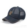 Boné de Baseball de Malha Masculino de Verão Leve Respirável Protetor Solar Chapéu de Pesca Toldo Solar para Exterior Chapéu de Sol para Crianças