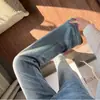 Jeans Acampanados Azules de Cintura Baja LiLi Apparel para Mujer Verano 2026 Elásticos Adelgazantes No Ceñidos Versátiles Pantalones Largos
