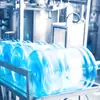 Linha de Produção Totalmente Automática de Água Pura Engarrafada Osmose Reversa + Esterilização por Ozônio Remoção de Tampa, Lavagem e Enchimento de Garrafas Máquina Tudo-em-Um