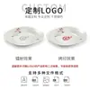 Tazón melamina plástico tipo porcelana tazón sopa tazón arroz comida rápida tazón pequeño platos vajilla platos restaurante taza cuchara juego mesa comercial