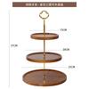 Soporte de Exhibición para Mesa de Postres Chino Adornos Bandeja para Pastel de Compromiso Soporte para Postres de Múltiples Capas Bandeja de Té Mesa para Hora del Té con Comida Fría