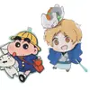 Colgante de Personaje de Anime Personalizado de Tela No Tejida Dibujos Animados Periférico de Juego Colgante de Llavero de Tela de Fieltro No Tejida