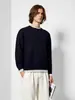 Estilo Preguiçoso Solto Gola Redonda Tricô Masculino 2025 Outono Novo Quente Camiseta Camada Interna Tricô da Moda Top