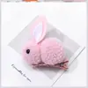Estilo K de Lindo Conejito de Peluche Diadema para el Cabello Orejas de Conejo de Dibujos Animados Pasador para el Cabello Diadema para Niña Pequeña Accesorios para el Cabello para Niños