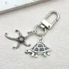 Animal Marinho Transfronteiriço Polvo Tartaruga Estrela do Mar Concha Pingente de Liga Acessórios para Pulseira Colar Joia Pingente DIY
