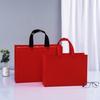 Bolsa Tote de TNT com Logo Impresso, Sacola Tridimensional para Compras de Roupas, Bolsa de TNT para Embalagem, Grande Capacidade para Roupas