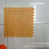 Esterilla de Empalme de Cacahuete PVC Alfombrilla Antideslizante para Baño Alfombrilla para Pies de Ducha de Baño Piscina de Baño Impermeable