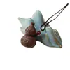 Dunhuang Cuentas de Incienso de Colores Colgante de Calabaza Tridimensional Tallado Colgante para Coche Cadena para Suéter Fábrica Stock Listo Venta al por Mayor