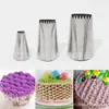 Bico de Decoração de Bolo Trançado de Aço Inoxidável 304, Bico de Decoração Sem Costura com Dentes em Meia Fileira, Bico de Decoração de Creme para Bolo