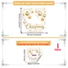 Festival de Navidad Estilo Múltiple Pequeños Elementos Navideños Pegatinas para Ventana Vidrio de Escaparate Puerta de Cristal Decoración del Hogar Pegatinas Electrostáticas para Vidrio