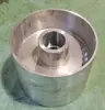 Lijadora de banda rueda de aluminio motor rueda motriz núcleo de aluminio rueda de goma rueda impulsada rueda de ajuste rueda de tensión