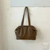 2026 Nueva Tendencia de Moda Otoño Invierno Bolso de Mano de un Hombro para Mujer Gran Capacidad Bolso Bowling de Moda Versátil Estilo para Viajar