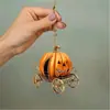 Abóbora Criativa de Halloween Decoração de Feriado Presente Novo Produto Transfronteiriço Acrílico Plano Pingente para Retrovisor de Carro
