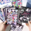 Livro de Adesivos de Filme Glitter Autoadesivo Infeel.Me, Paraíso Desvanecente, Livro de Adesivos para Material de Diário Estilo Ins
