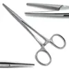 Pinzas de plumas de acero inoxidable brillante pinzas hemostáticas pinzas de ventosa 12.5cm pinzas para mosquitos pinzas de gancho hilo