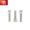 Tornillo moleteado de cabeza hueca hexagonal de acero inoxidable 304 Industrial Bear diente completo ASME/ASMEB18.3
