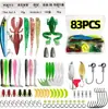 Conjunto de Iscas Isca Spinner Isca Macia Boca Tortuosa Sapo Trovão Isca Biônica Conjunto Completo de Iscas