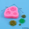 Diy fondant bolo assar flor decoração molde rosa amor girassol biscoito bolo de pastelaria molde de silicone