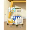 Estante de Almacenamiento de Escritorio Hogareño Estante Multicapa para Snacks Artefacto de Almacenamiento para Mesa de Cocina/Comedor Estante para Tazas de Encimera de Sala de Estar