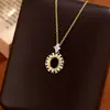 Prata Esterlina S925 Luxo Leve Pingente Oval Girassol Totalmente Cravejado de Diamantes Base para Montagem de Joias Prata DIY Acessórios para Montagem de Joias