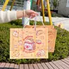 Lindo Bolso de Mano de Tamaño Pequeño Bolsa de Regalo Bolsa de Papel Grande Exquisita Estilo Ins Temporada de Graduación Embalaje para Regalo de Cumpleaños Compañero