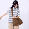 Bolso Grande de Moda Retro Simple Casual con Textura Elegante Gran Capacidad Otoño Nuevo 2026 Bolso de Viaje para Mujer