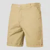 Comércio Exterior Transfronteiriço Amazon 2026 Calça Casual Masculina Solta Plus Size Shorts de Trabalho de Cor Sólida de Verão Plus Size para Homens