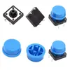 Suministro de pulsadores táctiles de 12*12*7.3MM, completos con keycaps A24