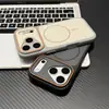 Funda magnética para teléfono con sensación de piel Phantom Skin Ring Fino para iPhone 18 Pro Max, apta para Apple 17, cubierta protectora creativa