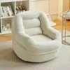 Sofá Preguiçoso de Veludo Cotelê, Tatame, Sofá-Cadeira Solitário Estilo Francês para Varanda, Quarto, Sala de Estar, Sofá Pequeno