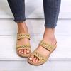 Nuevas Sandalias y Pantuflas de una palabra de AliExpress Amazon para Mujer 2023 Primavera Nuevas Pantuflas de Plataforma